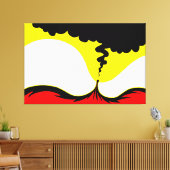 Burning Desire Canvas Afdruk (Insitu (Woonkamer))