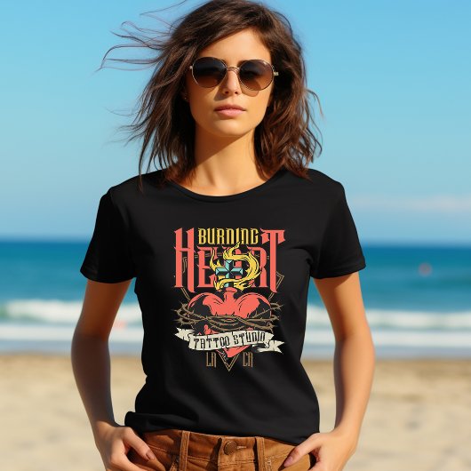 Burning Heart T-shirt