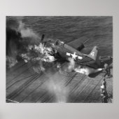 Burning Hellcat Poster (Voorkant)