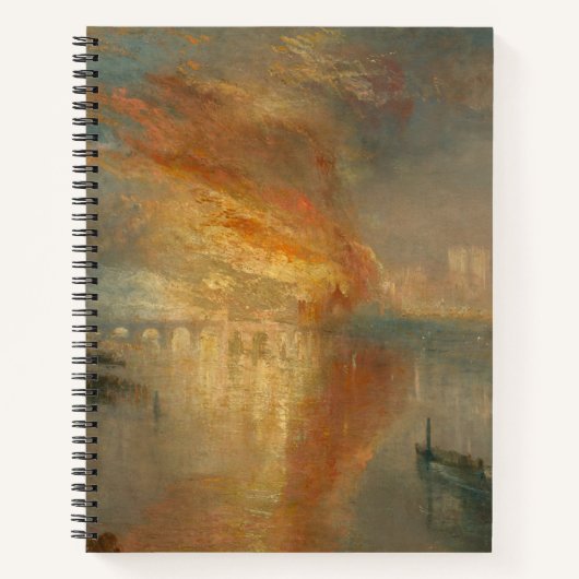 Burning of the Houses of Parliament - Turner Notitieboek (Voorkant)