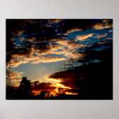 Burning Sky II Poster (Voorkant)