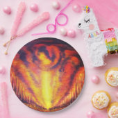 Burning Sky Papieren Bordje (Feest)