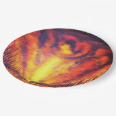 Burning Sky Papieren Bordje (Gekanteld)