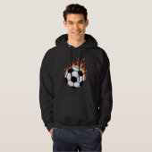 Burning Soccer Hoodie (Voorkant volledig)