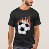 Burning Soccer T-shirt (Voorkant)