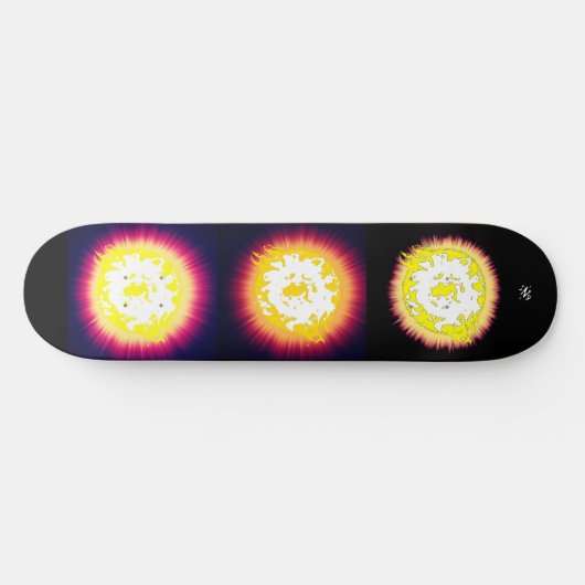 Burning Star Persoonlijk Skateboard (Horizontaal)