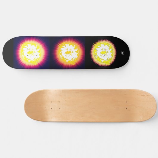 Burning Star Persoonlijk Skateboard (Horizontaal)