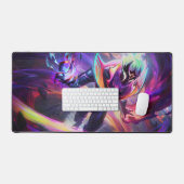 Burning Vengeance Gaming Desk Mat | Flame Mousepad (Keyboard & Muis)