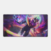 Burning Vengeance Gaming Desk Mat | Flame Mousepad