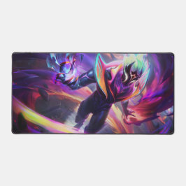 Burning Vengeance Gaming Desk Mat | Flame Mousepad