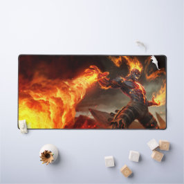Burning Vengeance Gaming Desk Mat | vlammousepad