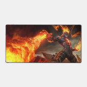 Burning Vengeance Gaming Desk Mat | vlammousepad (Voorkant)