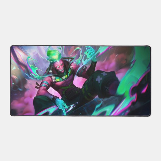 Burning Vengeance Gaming Desk Mat | vlammousepad (Voorkant)