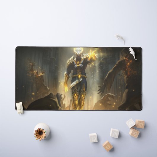 Burning Vengeance Gaming Desk Mat | vlammousepad (Kindertafel)