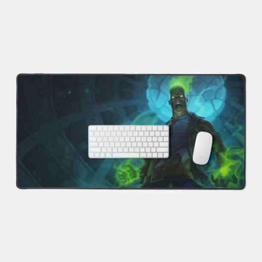Burning Vengeance Gaming Desk Mat | vlammousepad (Keyboard & Muis)