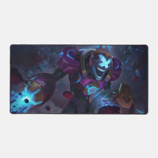 Burning Vengeance Gaming Desk Mat | vlammousepad (Voorkant)