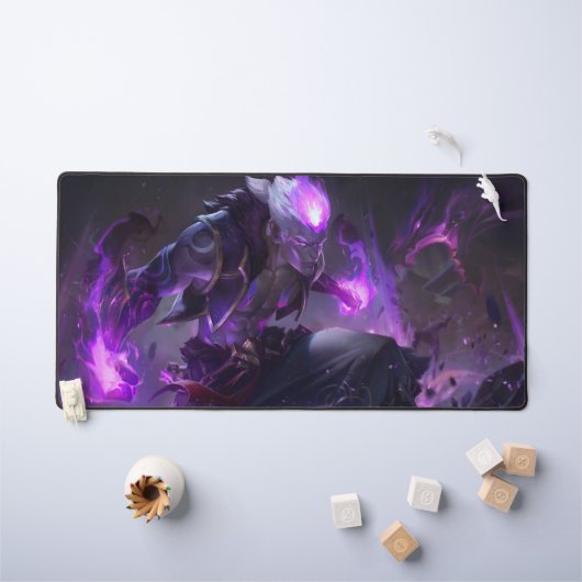 Burning Vengeance Gaming Desk Mat | vlammousepad (Kindertafel)
