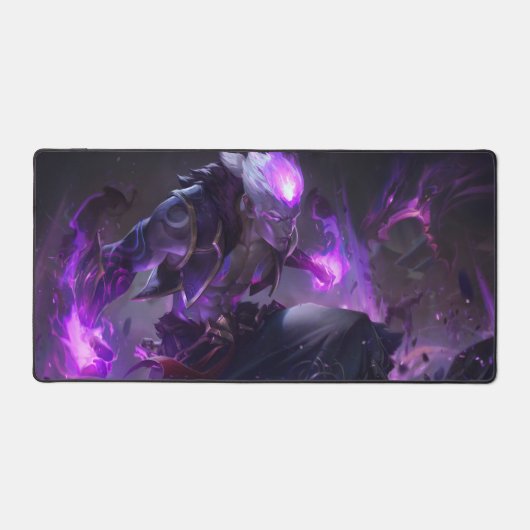 Burning Vengeance Gaming Desk Mat | vlammousepad (Voorkant)