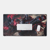 Burning Vengeance Gaming Desk Mat | vlammousepad (Keyboard & Muis)