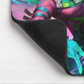 Burning Vengeance Gaming Mousepad | met een vlamme Muismat (Hoek)