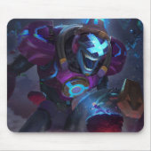 Burning Vengeance Gaming Mousepad | met een vlamme Muismat (Voorkant)