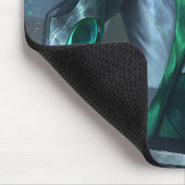 Burning Vengeance Gaming Mousepad | met een vlamme Muismat (Hoek)
