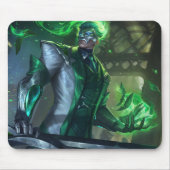 Burning Vengeance Gaming Mousepad | met een vlamme Muismat (Voorkant)