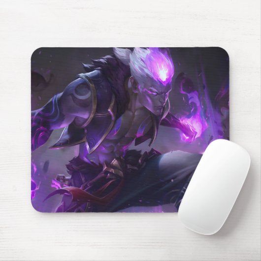 Burning Vengeance Gaming Mousepad | met een vlamme Muismat (Met muis)