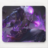 Burning Vengeance Gaming Mousepad | met een vlamme Muismat (Voorkant)