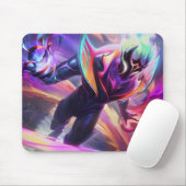 Burning Vengeance Gaming Mousepad | met een vlamme Muismat (Met muis)
