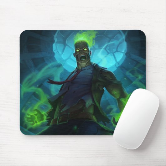 Burning Vengeance Gaming Mousepad | met een vlamme Muismat (Met muis)