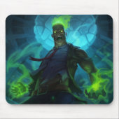 Burning Vengeance Gaming Mousepad | met een vlamme Muismat (Voorkant)