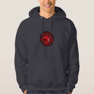 BURNITUDE - Roodschedel verjaagd met logo hoodie