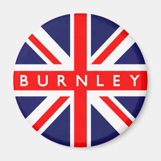 Burnley Britse vlag Magneet