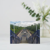 Burnley Rose Grove Railway Station Briefkaart (Staand voorkant)