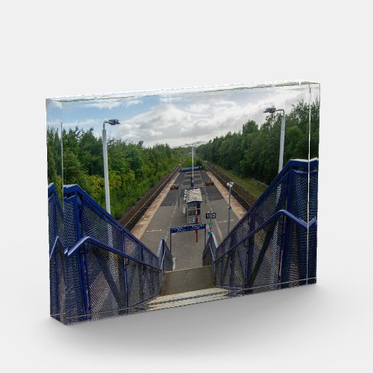 Burnley Rose Grove Railway Station Fotoblokken (Links)