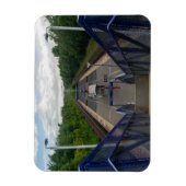 Burnley Rose Grove Railway Station Magneet (Verticaal)