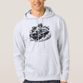 Burnout Beast Classic Muscle Hoodie (Voorkant)
