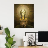 Burnout bestrijden poster (Thuiskantoor)