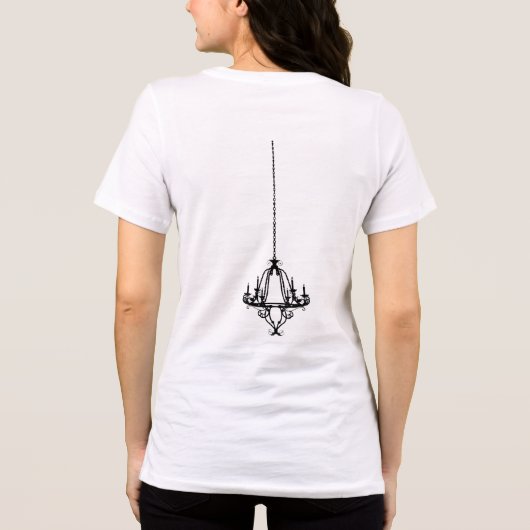 BurnOut Chandelier T-shirt (Achterkant)