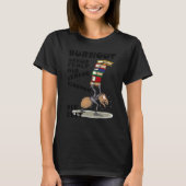 Burnout for I just lack the time T-shirt (Voorkant)