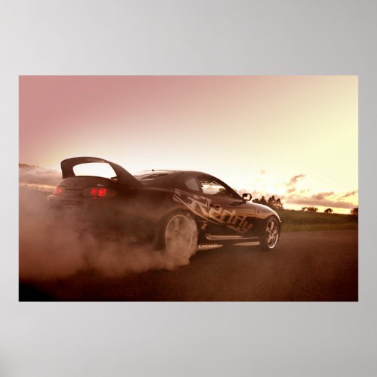 Burnout King Poster (Voorkant)
