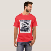 Burnouts (JDM-versie) T-shirt (Voorkant volledig)