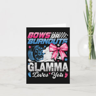 Burnouts of bogen je glamma houdt van je gender re kaart