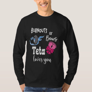 Burnouts of bogen Teta houdt van je Arabisch of Sy T-shirt