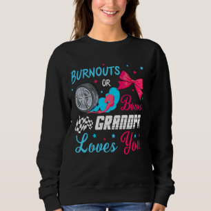 Burnouts of Bows Gender Reveal Party Idee Racing G Trui