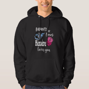 Burnouts of Bows Mémère houdt van je Frans Canadee Hoodie