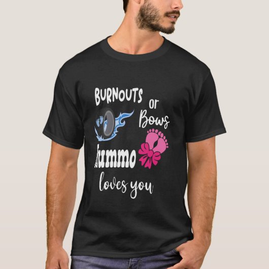 Burnouts of Bows Mummo houdt van je Finland Fins G T-shirt (Voorkant)