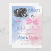 Burnouts of Bows onthullen uitnodiging voor een fe (Voorkant / Achterkant)