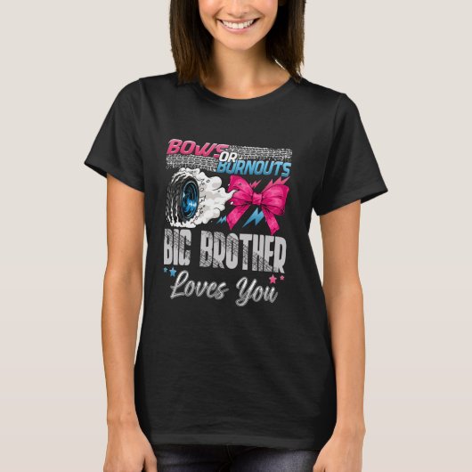 Burnouts of strikken Big Brother Loves You Gender  T-shirt (Voorkant)